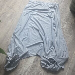 Elegant Gray Women's Skirt